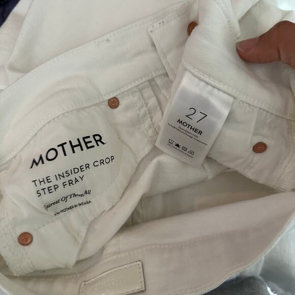 MOTHER The Insider Crop Step Fray Fairest Of Them All - Picture 10 of 12